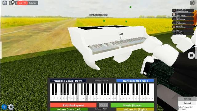 Miss you | Roblox piano | смотреть онлайн