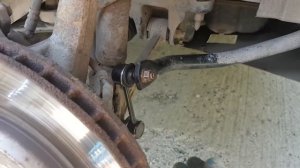 Замена стойки стабилизатора на TOYOTA MARK 2   110 кузов!!!