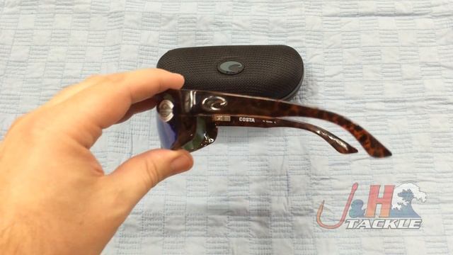 Costa Del Mar Howler 580G Tortoise Frame Blue Mirror Lenses Sunglasses | J&H Tackle смотреть онлайн