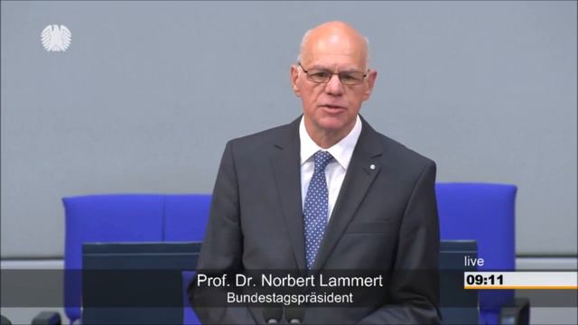 Abschiedsrede Von Norbert Lammert Im Bundestag