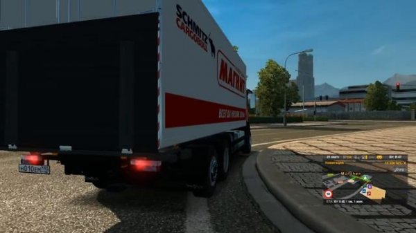 Euro Truck Simulator 2. Мод: MAN TGS Tandem. МАГНИТ. (Ссылка в описании)