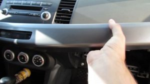 aux в штатную магнитолу mitsubishi lancer x (10) за 15 минут