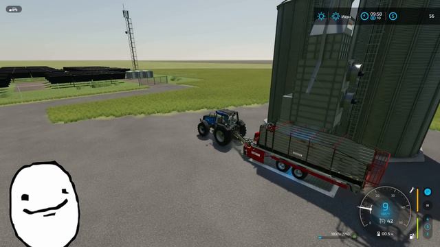 Выживаю на плоской карте Farming Simulator 22 смотреть онлайн