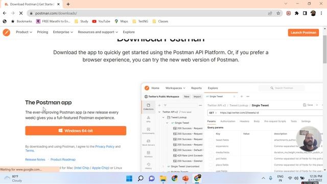 Postman Installation on windows || Ganesh Jadhav AutomationStudio смотреть онлайн