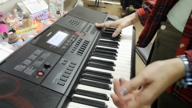 CASIO CT-X3000. Транспонирование.