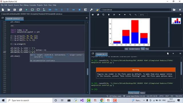 Data Visualization With Python | MatPlotLib Tutorial | Part 5 смотреть онлайн