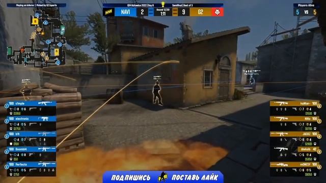 [RU] NAVI - G2 | ПОЛНЫЙ МАТЧ | Intel Extreme Masters KATOWICE 2022 | НАВИ Г2 ПОЛНЫЙ МАТЧ смотреть онлайн