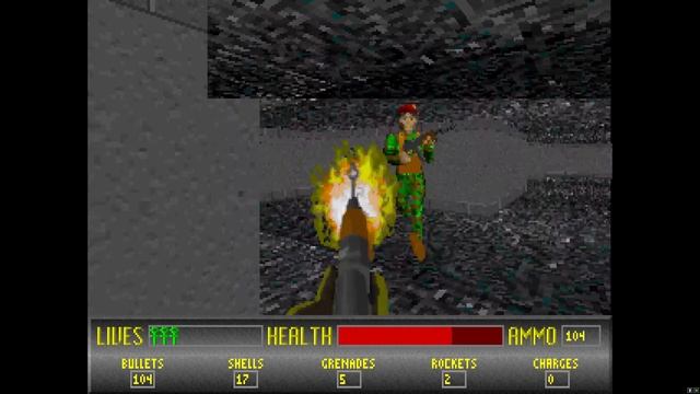 Nerves of Steel (DOSBox) - E1M1 - No Commentary смотреть онлайн