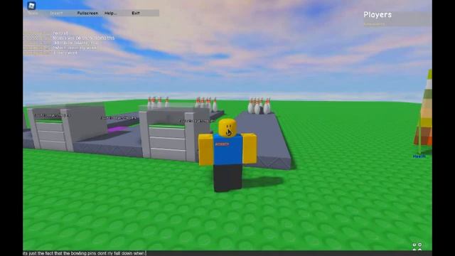 Old Roblox Bowling Map смотреть онлайн