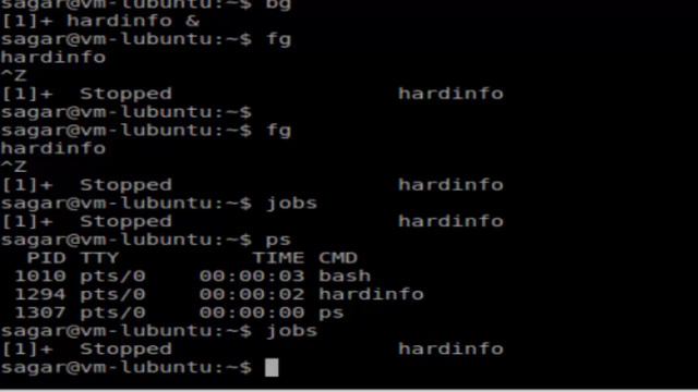 Difference between process and job in Linux Shell terminal смотреть онлайн