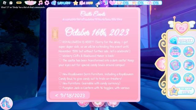 CONFIRMED RELEASE DATE OF *BIG* WINTER UPDATE by Barbie ?Royale High GLITTER FROST TEA LEAKS ROBLOX смотреть онлайн