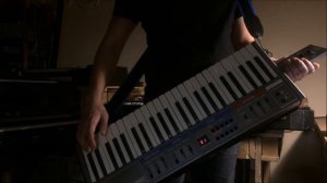 Soviet analog synthesizer keytar Unost'-21 \ Юность-21