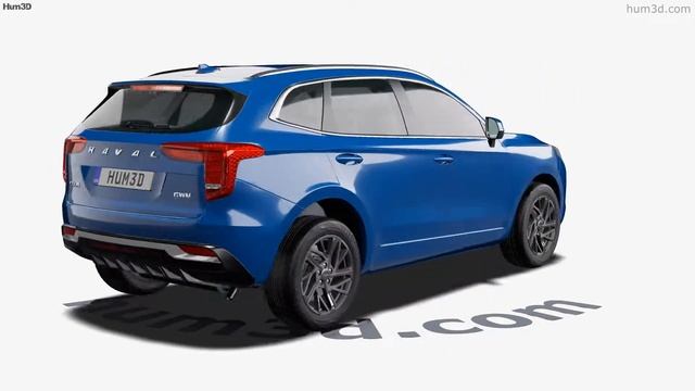 Haval Jolion 2020 3D model by Hum3D.com смотреть онлайн