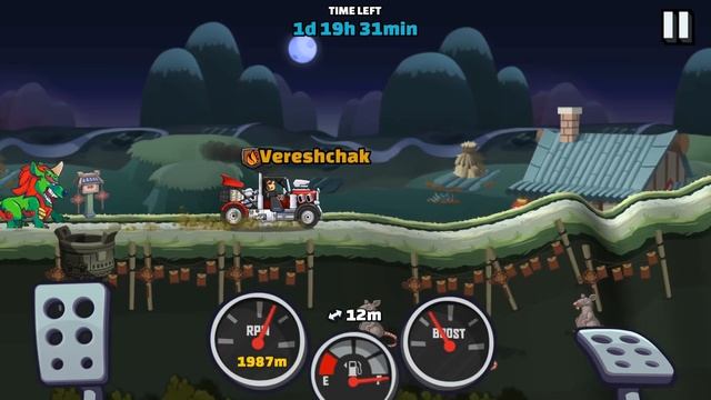 Hill Climb Racing 2 - 39973 points in LUG-NUT FESTIVAL WITH FRIENDS Team Event смотреть онлайн