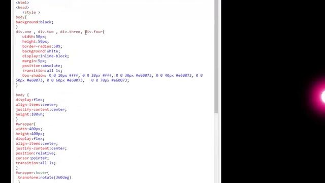JavaScript and CSS3 Project Glow Effect In Telugu смотреть онлайн