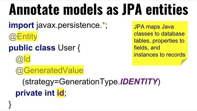 W7 3 jpa data modelling смотреть онлайн