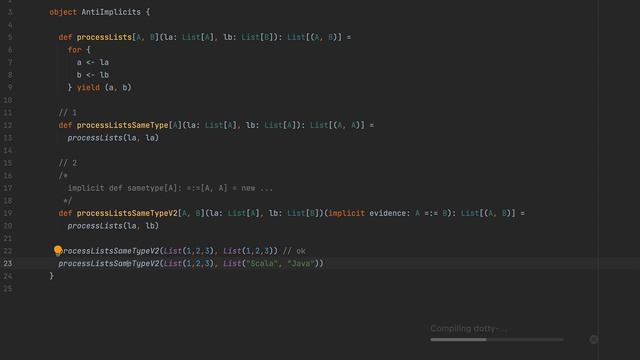 Anti-Implicits: Exploiting Implicit Ambiguity In Scala смотреть онлайн