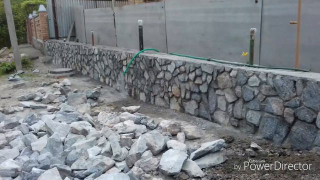 Кладка бутового камня на полусухом розтворе в Кропивницком смотреть онлайн