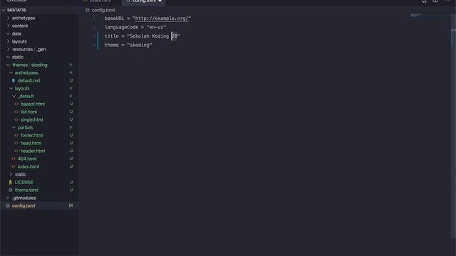 3 membuat tema hugo sendiri смотреть онлайн