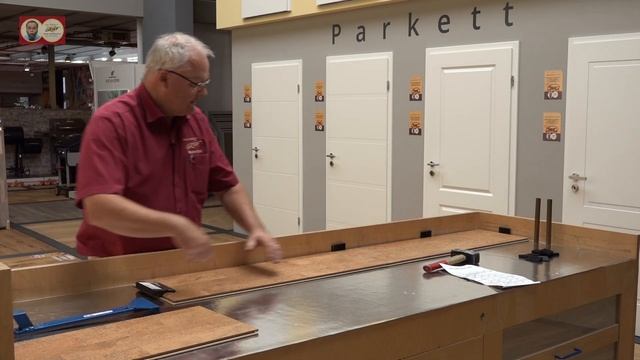 Klick Kork und Korkboden verlegen Anleitung von Holzwelt Gräf aus Stuhr bei Bremen смотреть онлайн