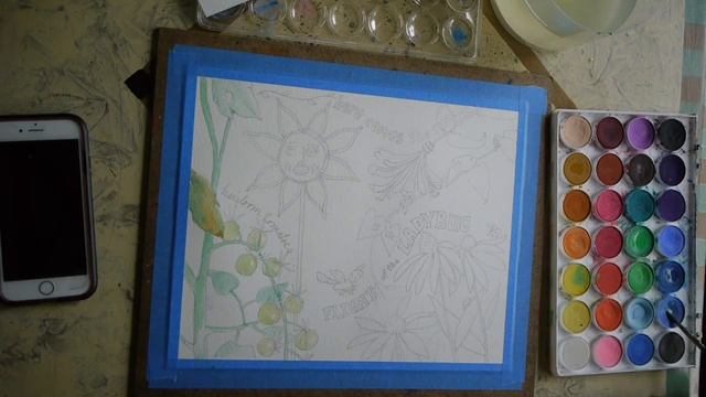 Young Artists Family Workshop - SKETCH GARDEN смотреть онлайн