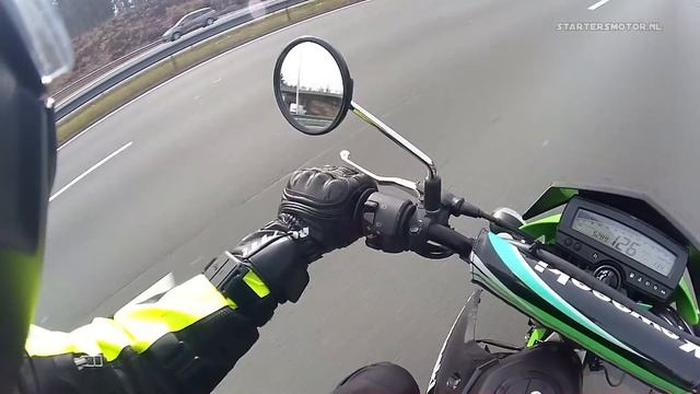 Kawasaki KLX250 TOP SPEED!
