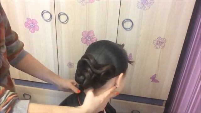 прическа для спортивных бальных танцев №10 смотреть онлайн