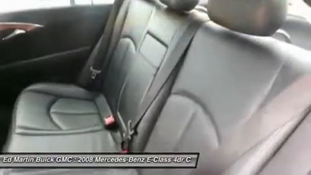 2008 MERCEDES-BENZ E-CLASS Carmel, IN 5P4075 смотреть онлайн