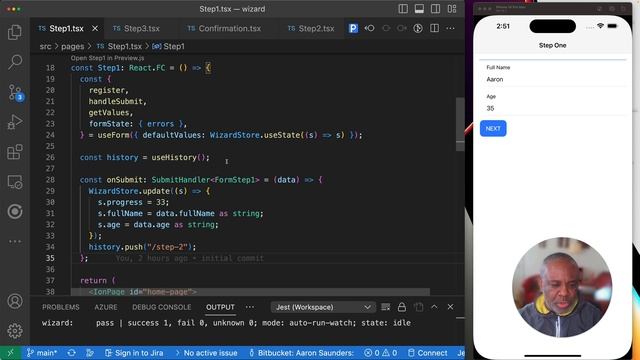 Ionic React, How To Create A Multi-Step Form Wizard With React Hook Form and Pullstate смотреть онлайн