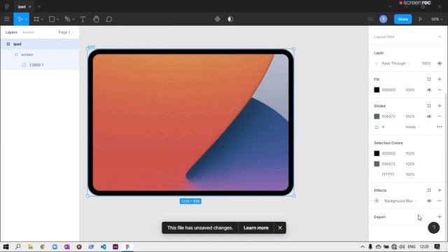 iPad Pro Mockup Speed Art Figma - invisionchip смотреть онлайн