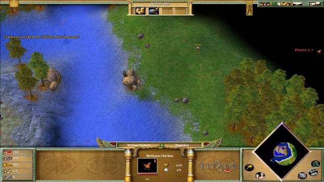 Age of Mythology: Exploding meteor chickens |CHEATS| смотреть онлайн