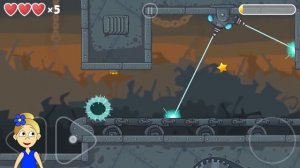 Бабушка Шошо и КРАСНЫЙ ШАР попали на МРАЧНУЮ ФАБРИКУ !!! RED BALL 4 #3