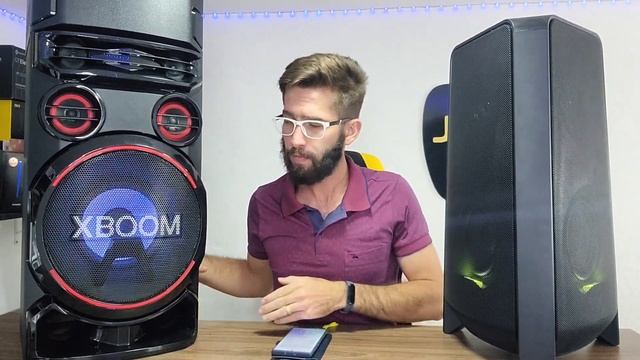 LG XBOOM RN7 Vs Samsung MX-T55 500W: Qual torre de som é Melhor? (Comparativo) смотреть онлайн