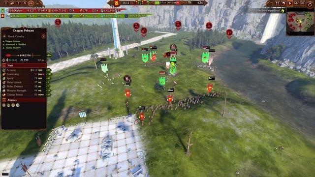 DOUBLE SKULLCANNON TIME! Khorne Vs High Elves - Total War Warhammer 3
