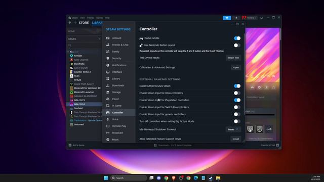 Cómo Jugar NBA 2K24 con el Mando de XBOX PC Steam смотреть онлайн