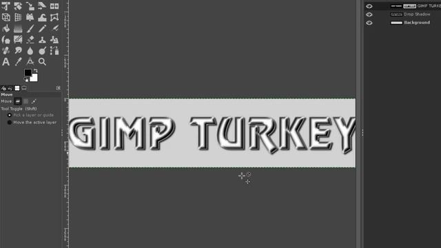 How to make Gimp File Create Logos Chrome Text Effect смотреть онлайн