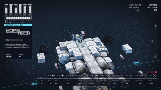 Inside My 800,000 Credit Highlander Cargo Ship- The Ultimate Fighter!  Starfield