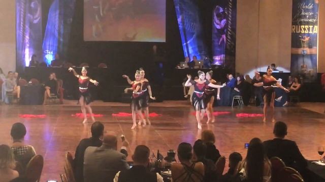 Ladies Latinas - Formation - Ballroom Dance Uruguay - Sheraton 2018