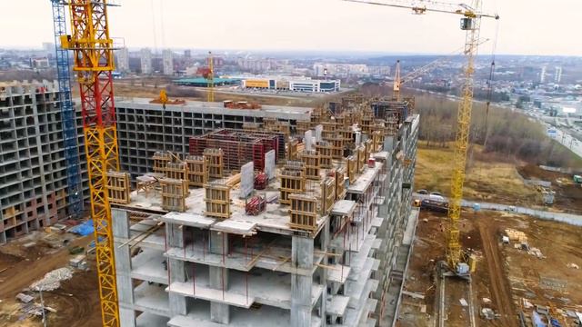 ЖК "Мой Ритм". Ход строительства, ноябрь 2019г. смотреть онлайн