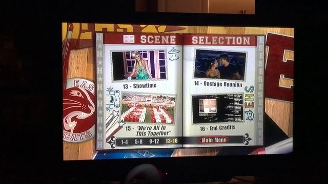 High School Musical 3: Senior Year (2008) - DVD Menu Walkthrough смотреть онлайн
