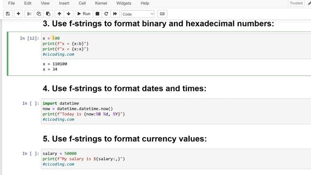 7 Cool Ways To Use F Strings In Python смотреть онлайн