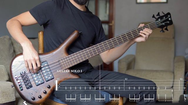 Trivium - The Phalanx (Bass Cover) + SCREEN TABS
