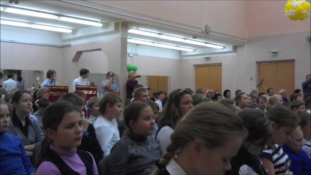 Посвящение в гимназисты. 5 "А" класс. 2012 год. ГБОУ ЦО № 1467 смотреть онлайн