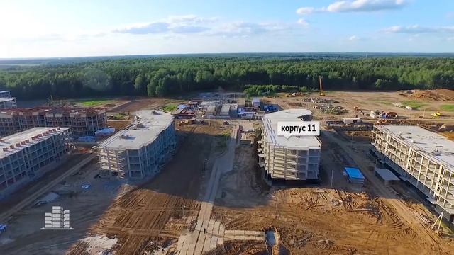ЖК «Малая Истра» - съёмка с воздуха смотреть онлайн