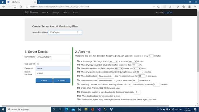 Steps to Create a SQL Server Monitoring Job in SQL Planner смотреть онлайн
