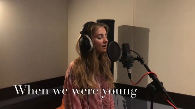 When we were young -- ADELE Cover by Masha Spinko (piano version) смотреть онлайн