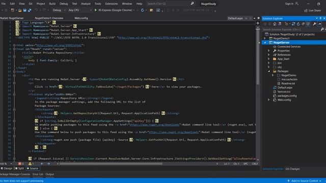 Create nuget server for yourself смотреть онлайн