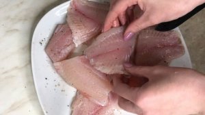 как вкусно пожарить РЫБНОЕ ФИЛЕ на сковороде? — просто и быстро? Лучший рецепт!
