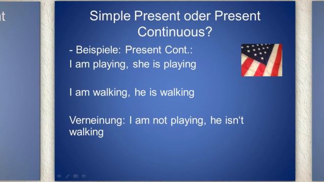 Simple Present oder Present Continuous (Progressive)? смотреть онлайн