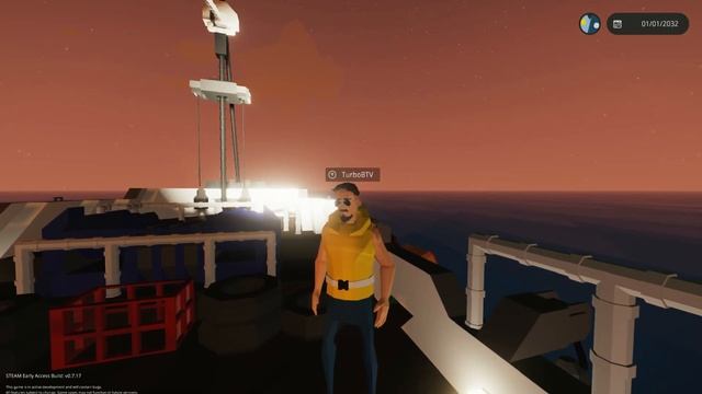 Хотели ПОЙМАТЬ РЫБУ, А В Итоге СМЭРТЬ - StormWorks смотреть онлайн